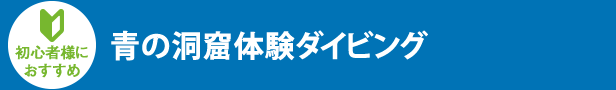 青の洞窟体験ダイビング